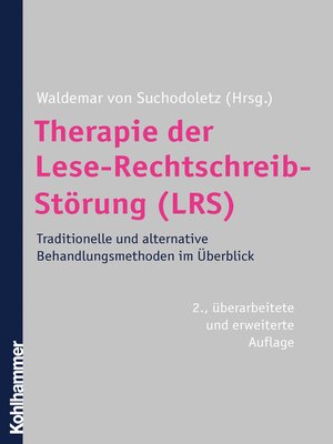 cover image of Therapie der Lese-Rechtschreib-Störung (LRS)
